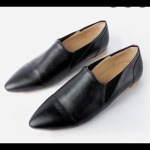 Poppy Barley Slip-on Oxford Pointed Toe